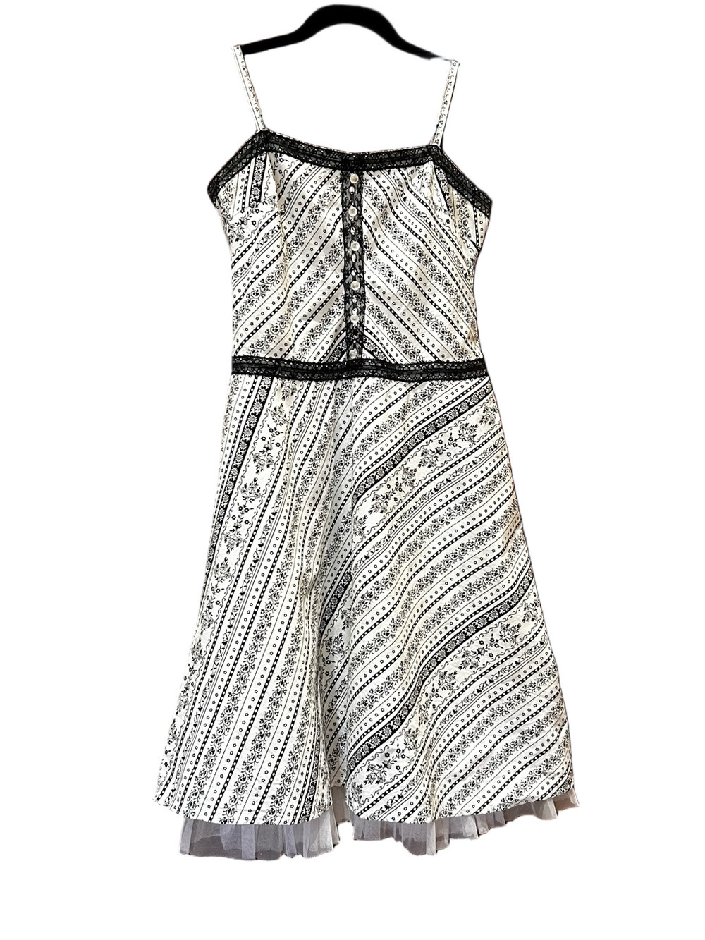 MY MICHELLE Black and White Dress, Size 3 Juniors